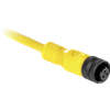 889RF3ECA10 PVC Yellow Cable AC Micro M12