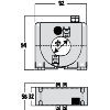 TT351030VDC Transducer CT Dimensional Diagram